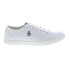 Фото #2 товара Original Penguin Petey Stripe Lace Up Mens White Lifestyle Sneakers Shoes