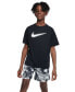 Фото #4 товара Футболка для малышей Nike Big Boys Dri-FIT Мульти+ с логотипом_Training