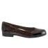 Фото #1 товара Trotters Arnello T1751-242 Womens Brown Leather Slip On Loafer Flats Shoes