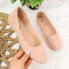 eVento W EVE205B suede ballet flats, beige