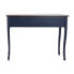 Фото #6 товара Журнальный столик DKD Home Decor Керамический Коричневый Тёмно Синий Paolownia wood 110 x 40 x 79 cm