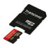 Фото #2 товара Transcend microSDHC Class 10 UHS-I 600x 16GB - 16 GB - MicroSDHC - Class 10 - MLC - 90 MB/s - Black - Red