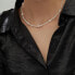 Фото #2 товара 18K Gold Plated Mixed Large & Small Freshwater Pearl - Kylie Necklace 20" For Women