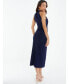 Фото #3 товара Платье QUIZ женское средней длины с вырезом и складками