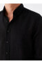 Фото #4 товара LCWAIKIKI Basic Regular Fit Uzun Kollu Keten Karışımlı Erkek Gömlek
