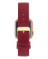 Фото #3 товара Ремешок Anne Klein Red Leather Apple Watch