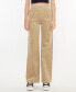 ფოტო #1 პროდუქტის Women's Ultra High-Rise Wide Leg Corduroy Pants