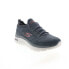 Фото #4 товара Skechers Go Walk Hyper Burst 216083 Mens Gray Lifestyle Sneakers Shoes