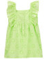 Toddler Eyelet Flutter Dress 3T