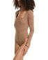 Saltwater Luxe Ribbed Bodysuit Women's Brown M