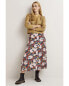 Boden Pleated Crepe Midi Skirt Women's