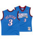 Фото #1 товара Men's Allen Iverson Philadelphia 76ers Hardwood Classic Swingman Jersey