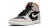 Фото #4 товара Кроссовки Nike Air Jordan 1 Retro High Neutral Grey Hyper Crimson (Серый)