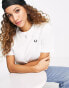 Фото #2 товара Fred Perry crew neck t-shirt in white