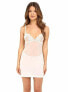 La Perla 166630 Womens Windflower Chemise Sheer Lace Sleepwear White Size Medium