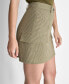 ფოტო #3 პროდუქტის Women's Houndstooth Side-Pocket Mini Skirt