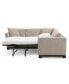 Фото #8 товара Elliot II 108" Fabric 2-Pc. Sleeper Sofa Sectional, Created for Macy's