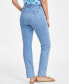 Фото #2 товара Women's High-Rise Seamed Straight-Leg Jeans, Created for Macy's