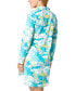 ფოტო #2 პროდუქტის Women's Printed Cotton Cover-Up Shirt