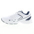 Fila Memory Go The Distance Mens White Athletic Cross Training Shoes