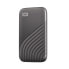 WD My Passport - 1000 GB - USB Type-C - 3.2 Gen 2 (3.1 Gen 2) - 1050 MB/s - Password protection - Grey