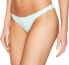 Vitamin A 171345 Womens High-Leg Bikini Bottom Swimwear Glacier Size X-Small