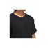 Фото #4 товара мужская спортивная футболка черная Adidas Rib Detail