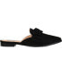 Women's Kessie Ruffle Pointed Toe Slip On Mules