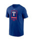 Фото #3 товара Men's Royal Texas Rangers 2023 World Series Champions Banner T-shirt