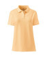 Фото #1 товара Women's School Uniform Short Sleeve Feminine Fit Mesh Polo Shirt