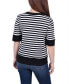 ფოტო #2 პროდუქტის Petite Elbow Sleeve T-shirt