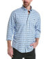 Фото #1 товара Brooks Brothers Traditional Fit Shirt Men's Blue M