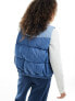 Levi's Gilet in blue denim