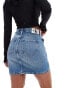 Фото #1 товара Calvin Klein Jeans denim mini skirt in light wash