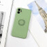 Фото #1 товара Beline Beline Etui Silicone Ring iPhone 12 mini green apple