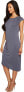 NIC+ZOE 292321 Women's Cloud Nine Dress, washed slate, Size XL