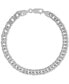 ფოტო #1 პროდუქტის Fancy Curb Link Chain Bracelet in 14k Gold-Plated Sterling Silver, Created for Macy's