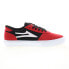 Фото #1 товара Lakai Manchester MS3220200A00 Mens Red Suede Skate Inspired Sneakers Shoes