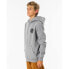 RIP CURL Wetsuit Icon hoodie Серый, 12 лет - фото #4