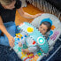 Schaukel-Liegestuhl BABY EINSTEIN Ocean Explorers Kick to It Opus Musical Rocker fr Kleinkinder und Kleinkinder Kinder von 0 bis 30 Monaten