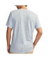Фото #3 товара Men's Linen Short Sleeve Henley T-shirts