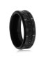 ფოტო #3 პროდუქტის Black CZ Eternity Tungsten Ring