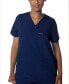 ფოტო #2 პროდუქტის Women's Palermo 4-Pocket Scrub Top