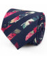 Фото #1 товара Men's Painted Floral Stripe Tie