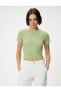 Топ Koton Crop Slim Fit