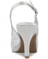 ფოტო #3 პროდუქტის Women's Breena Embellished Peep Toe Slingback Pumps