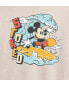 ფოტო #3 პროდუქტის Hybrid Apparel Trendy Juniors Mickey Mouse Surf Graphic Oversized Tee