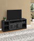 Фото #4 товара Тумба Monarch Specialties Modern Farmhouse TV Stand with 2 Doors