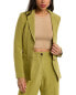 Etro Linen-Blend Jacket Women's Green 40