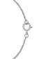 Фото #4 товара Macy's diamond Baguette Cluster Pendant Necklace (1/2 ct. t.w.)